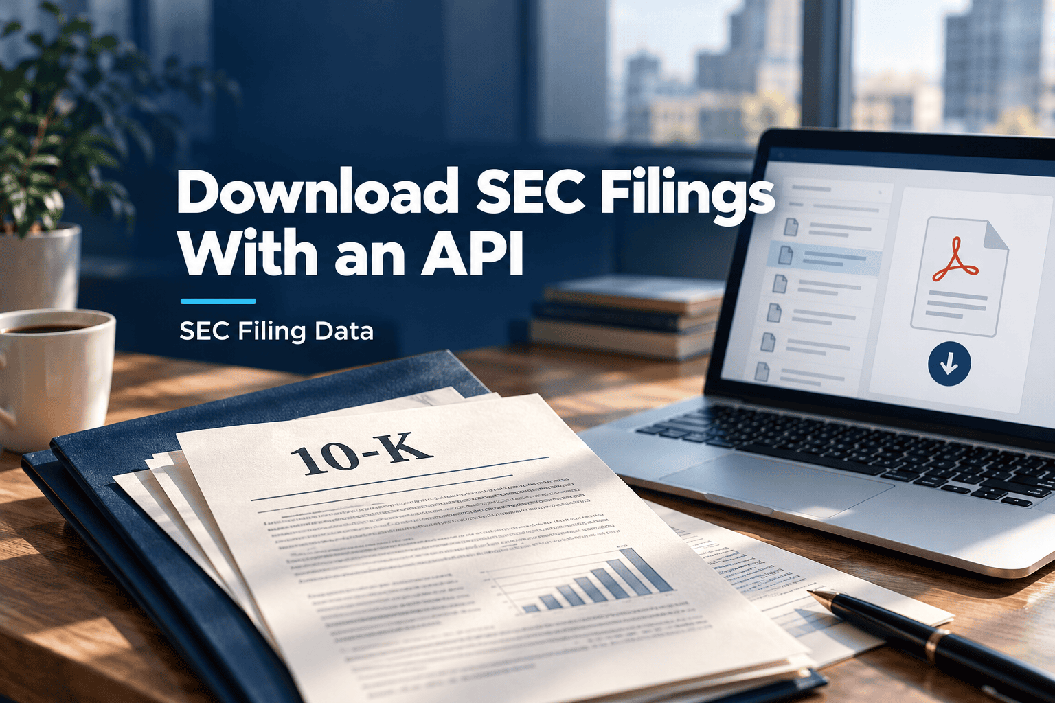 How to Download Files from SEC EDGAR Programmatically Using an API
